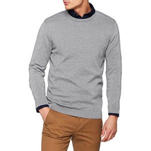 Image de Jack & Jones Jjebasic - Pull - gris clair