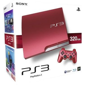 Sony Console ps3 slim rouge 320gb