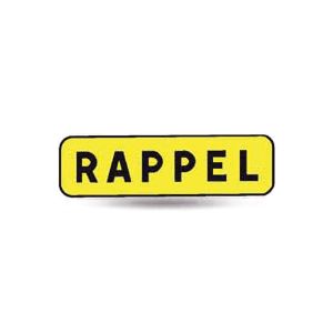 Taliaplast 525203 - Panonceau indication rappel km t1 900x250mm