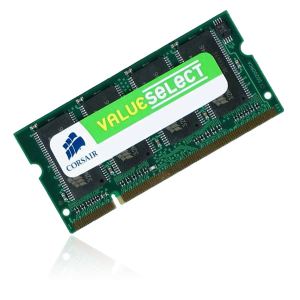 Corsair VS1GSDS400 - Barrette mémoire Value Select 1 Go DDR 400 MHz SoDimm 200 broches