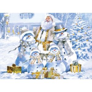 Image de Master pieces Holiday - Snowman'S Shimmer - Glitter & Gold