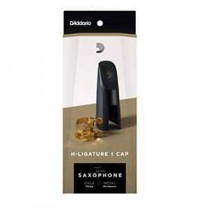 Image de Rico LIGATURE H ET COUVRE-BEC POUR SAXOPHONE TNOR (BECS MTAL TYPE OTTO LINK) DOR