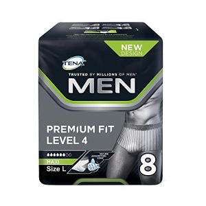 Image de Tena Men Premium Fit Level 4 Lot de 5 paquets de 8 culottes d'incontinence