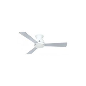 Casafan Ventilateur de Plafond Eco Pallas 116cm Blanc Argente Cerisier -