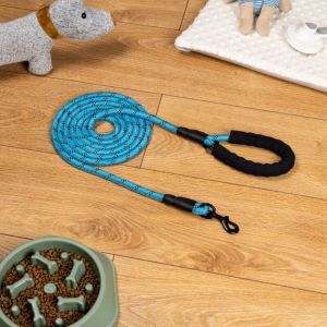 Corde D'Entraînement En Laisse Pour Chiens, Épais, 3m, Réfléchissante