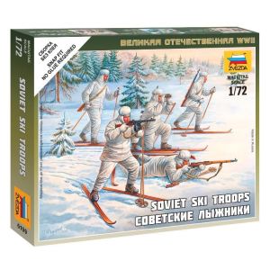 Zvezda World War II : Soviet Ski Troops