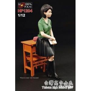 Taiwan High School Girl Gk Figure 1:12e Hobby Fan