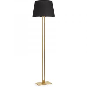 Novolux - Lampadaire de salon classical E27 60W Or Coton noir - Oro