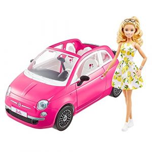 Image de Mattel Bambola Fiat 500 GXR57