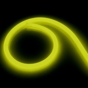 N&eacute;on LED Flexible 360&ordm; Rond Dimmable 120LED/m 220V AC Jaune IP67 sur Mesure Coupe tous les 100cm 4m270&ordm; 4m270&ordm;