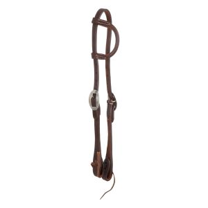 Bridon équitation en cuir à une oreille Lakota