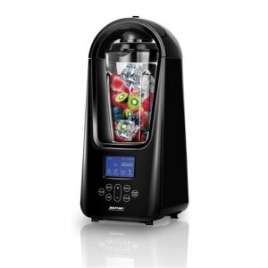 Mpm Blender Mixeur Fonction de Vide,1,5 L + 0,8 L Tritan Jug,sans BPA,Timer,Minuteur MBL-26 800W Noir