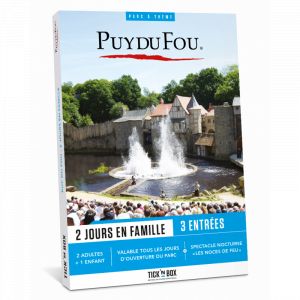 Wonderbox PUY DU FOU JOURNÉE 2J (2A+1E)