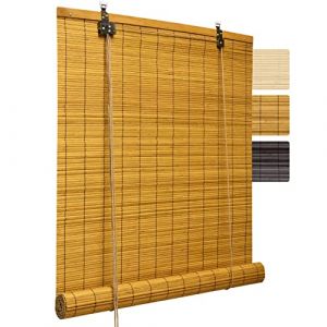 Sol Royal SolDecor B86 Stores Bateau &agrave; Baguettes Bambou Bambou, 220x90 cm