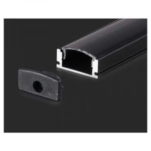 V-TAC Profil aluminium 2873 vt-8113-200cm-noir