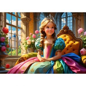 The Princess on her Throne