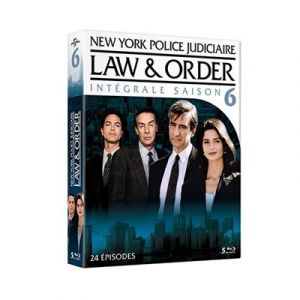 New York, Police judiciaire (Law & Order) -Intégrale Saison 6 [Blu-Ray]