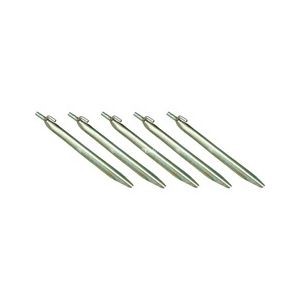 High Peak Stahl-Hering Set de piquets Or 240 x 20 mm
