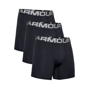 Under Armour Charged Cotton 3in 3 Pack, boxer Homme, Bleu (Royal / Academy / Mod Gray Medium Heather), S