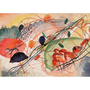 KS Games Puzzle 1500 pièces : Aquarelle n° 6, Kandinsky