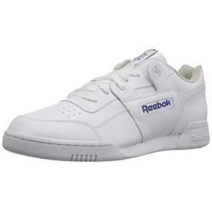 Image de Reebok Workout Plus, Baskets Basses Mixte Adulte, 2759_39 EU_White/Royal, 45 EU