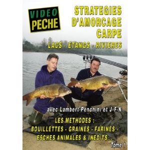 Image de Vidéo Pêche : Stratégies d'amorçage Carpe, Tome1 et Tome 2