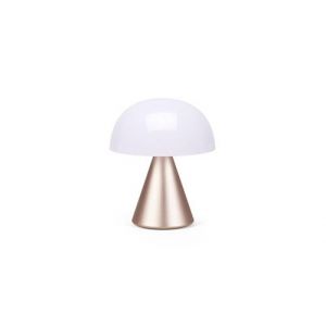 Lexon Lampe sans fil Mina Medium / LED - H 11 cm / OUTDOOR / Lumi&egrave;re color&eacute;e or doux en m&eacute;tal