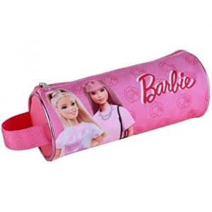 Trousse ronde Barbie Fashion. Intérieur entièrement doublé et personnalisé.