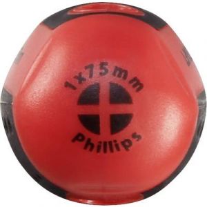 Toolcraft Tournevis cruciforme PH 1 96029C1109 Longueur de la lame: 75 mm DIN ISO 8764 1 pc(s)