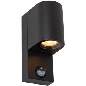 Lucide ZARO IR Spot mural Extér.-Noir-1xGU10-7W-IP65