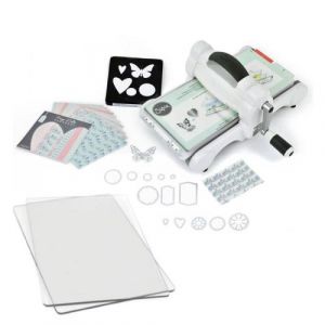 Sizzix Machine de découpe Big Shot + 2 plaques de rechange 22 x 15,5 cm