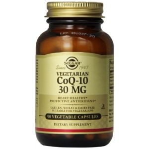 Solgar Vegetarian CoQ-10 30 mg - Vegetable Capsules 90