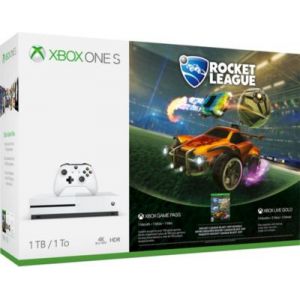 Microsoft Pack Console Xbox One S 1 To Minecraft + Rocket League + 3M Live