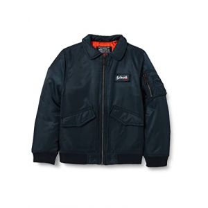 Schott NYC 210100B Jacket, Navy, 8 Ans Garçon