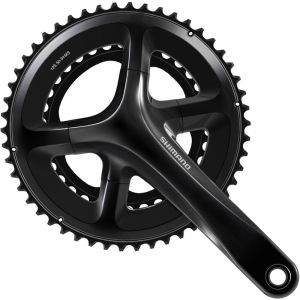 Shimano FC-RS520 Pédalier 2x12 vitesses 50-34 dents, noir 175mm Pédaliers