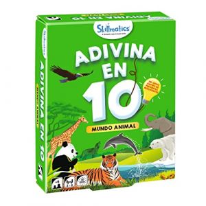 Ludilo - Devinez Dans 10! Monde Animal | Jeux &eacute;ducatifs 6 Ans | Jeux De Soci&eacute;t&eacute; Enfants 6 Ans | Jeu De Soci&eacute;t&eacute; | Jeux De Soci&eacute;t&eacute; Familiaux | Jeux de soci&eacute;t&eacute;