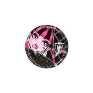 8 assiettes Monster High (18 cm)