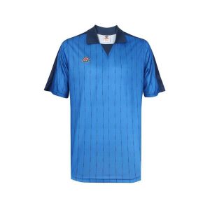 Umbro Polo manches courtes rayé bleu en coton