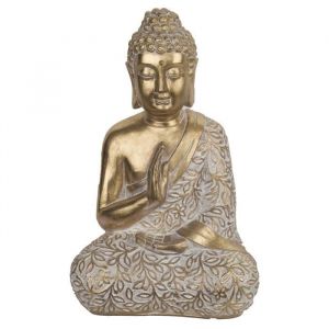 Statue BY SIGRIS Figure de Bouddha Classique SG27979 Or