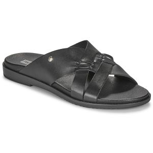 Pikolinos Sandales plates en cuir FORMENTERA W8Q - Couleur NEGRO - Taille 36