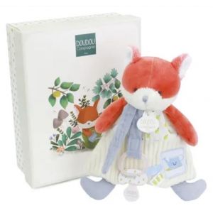 Doudou et Compagnie Romarin le Renard - Doudou attache-sucette