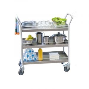 Fimm Chariot A 3 Plateaux Inox Force 300kg