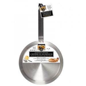 Cook Concept Crêpière induction argentée - 42.5x2x26 cm