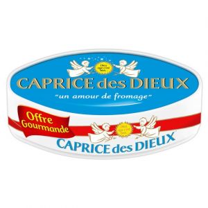 Image de Caprice des dieux Fromage pasteuris&eacute; &agrave; p&acirc;te molle, France - La bo&icirc;te de 300g