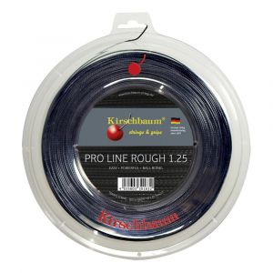 Kirschbaum K2PLR130 Cordage de Tennis Mixte Adulte, Noir, 1,3 mm