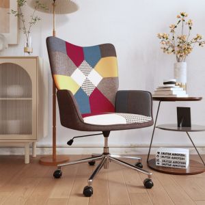 VidaXL Chaise de relaxation, Patchwork, Tissu.