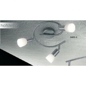 Globo Spot CATHY Nickel mat, Acier inoxydable, 3 lumi&egrave;res - Moderne/Design/Classique - Int&eacute;rieur - CATHY - D&eacute;lai de livraison moyen: 6 &agrave; 10 jours ouvr&eacute;s. Port gratuit France m&eacute;tropolitaine et Belgique d&egrave;s 100 &euro;.