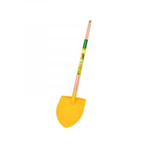 Leborgne Bêche plastique enfant - Manche en bois - Tête l.13 5 x H.3 cm