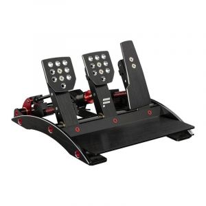 Fanatec Pédale ClubSport V3 - Capteurs sans contact, performance de freinage de 90 kg, construction métal