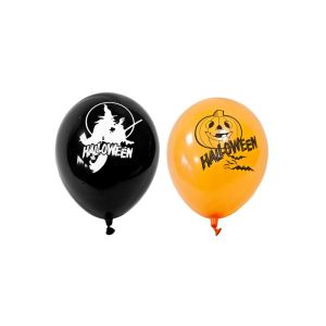 8 ballons imprimés Halloween